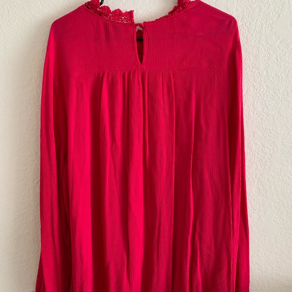 Torrid Gauze Peasant Top